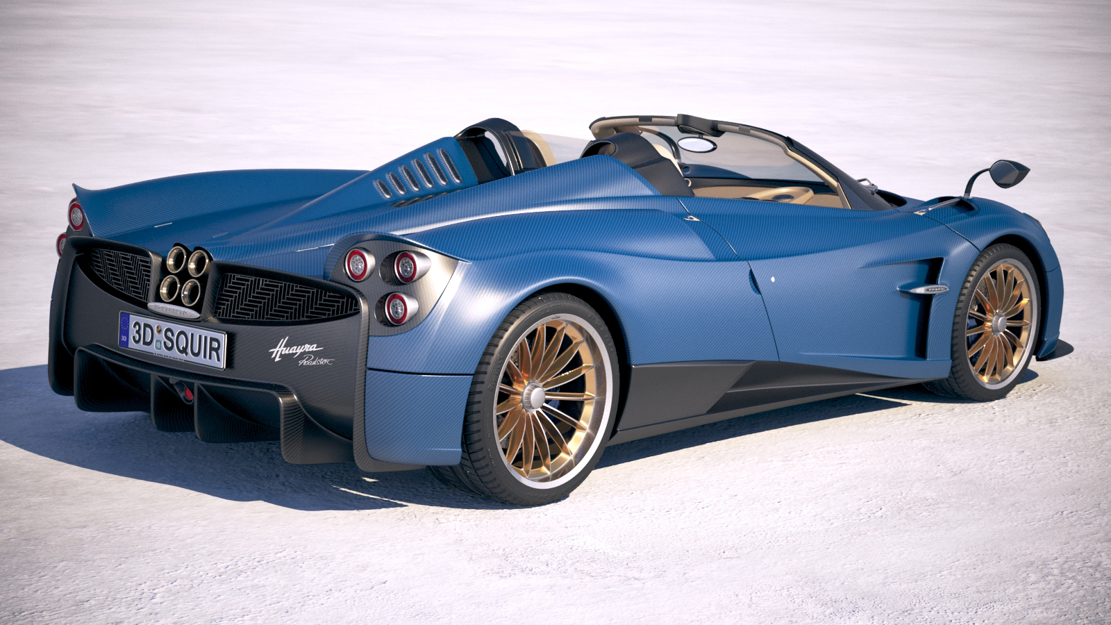 3D model pagani huayra roadster - TurboSquid 1168509