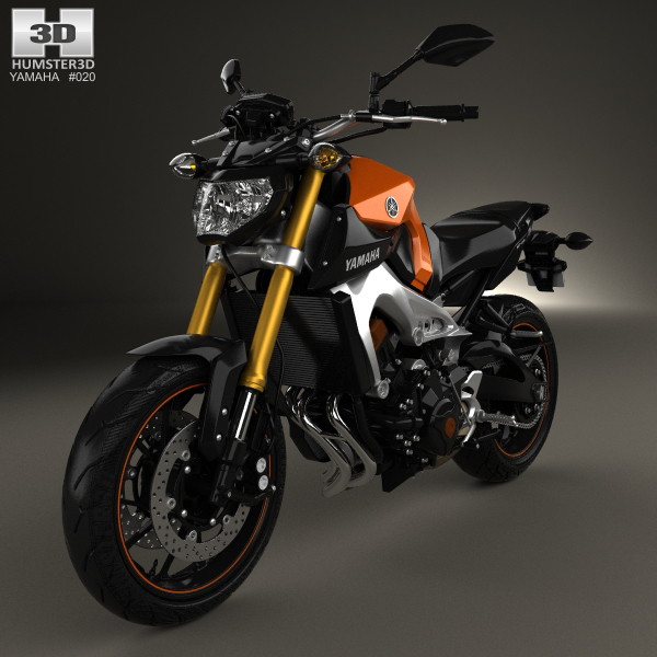 3D yamaha mt-09 mt