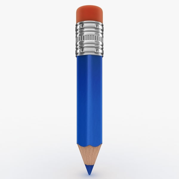 blue pencil