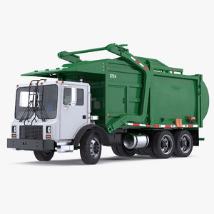 Garbage Truck 3d Models For Download Turbosquid