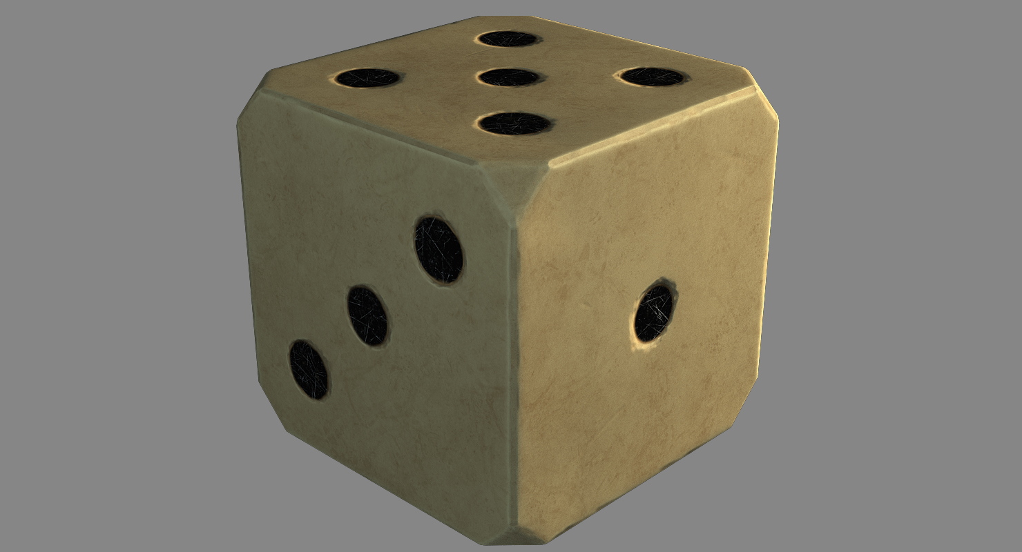骰子3d模型