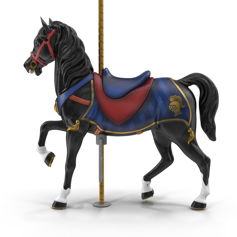 Cavalo de carrossel v5 Modelo 3D - TurboSquid 1168791