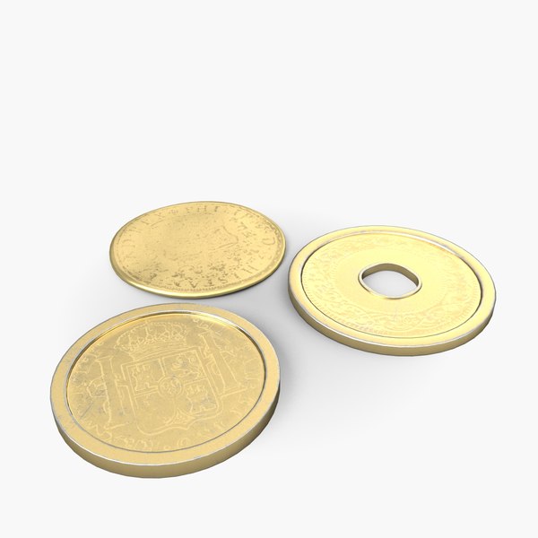coin 3D model