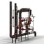 3D industrial pipes