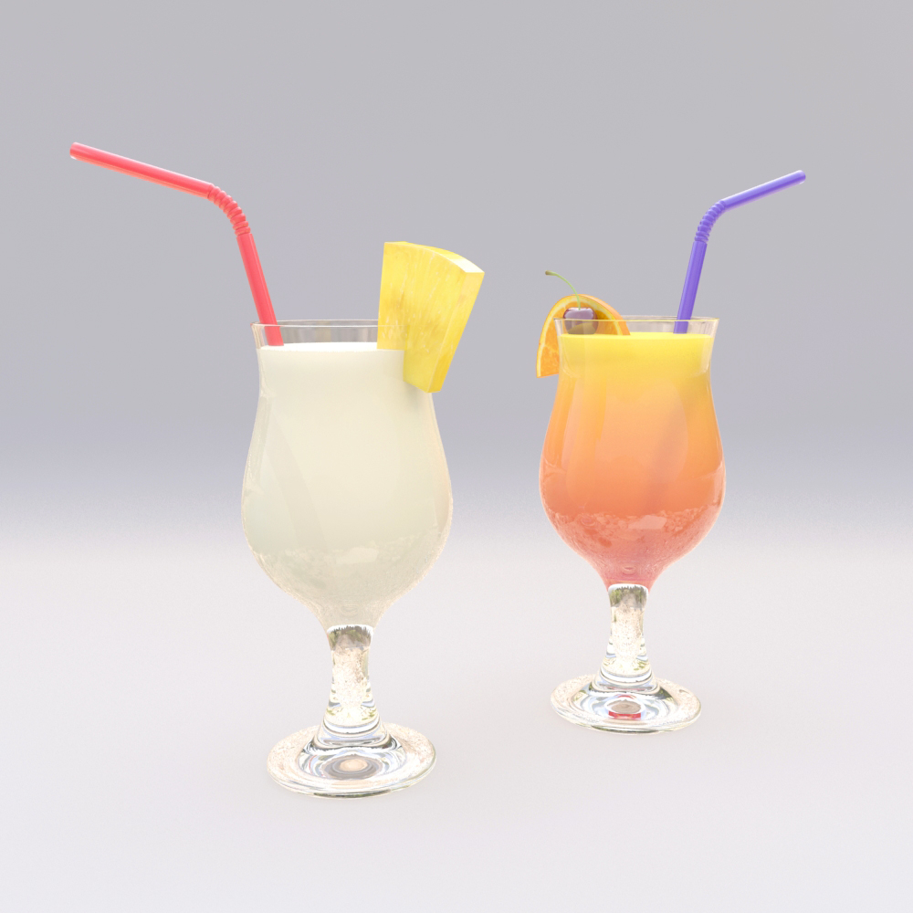 Pina Colada Sex Beach 3d Model Turbosquid 1169091