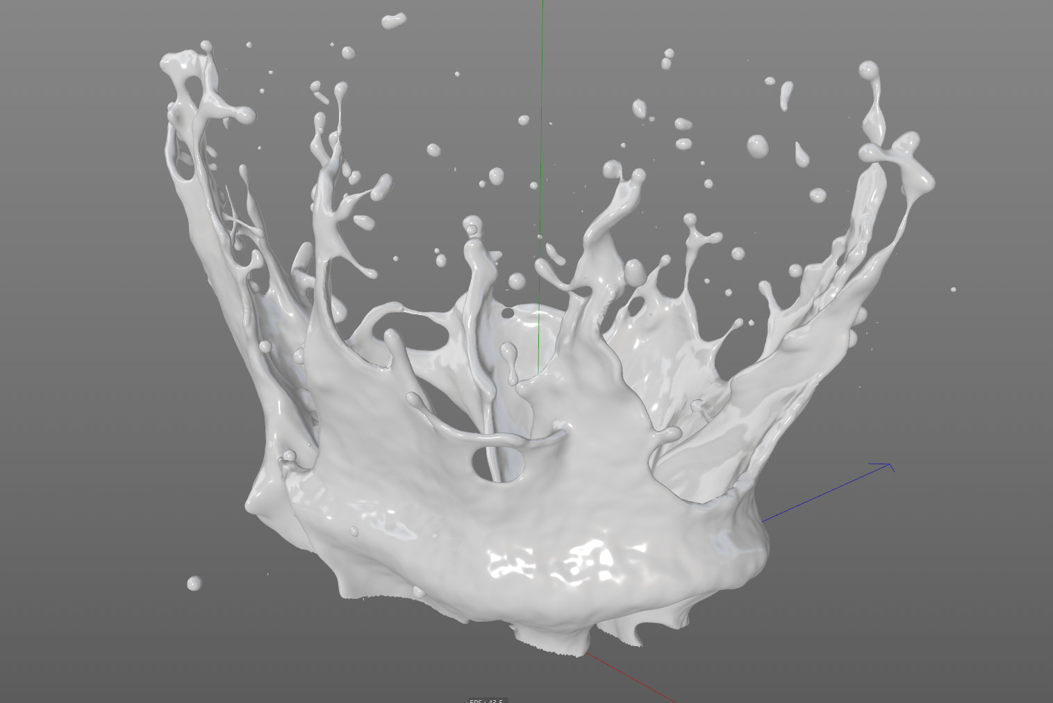 Fluid Splash 3d Model Turbosquid 1169783