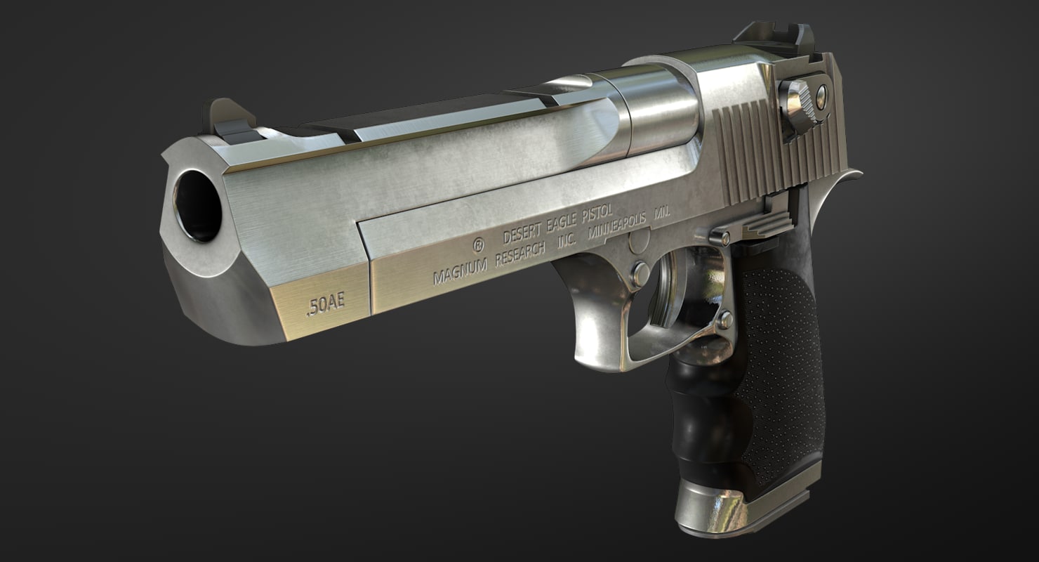 3д модель пистолета. Desert Eagle 50 AE 3д. Desert Eagle сбоку. Desert Eagle Magnum референс. Desert Eagle модель.