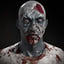 3D zombie character real-time