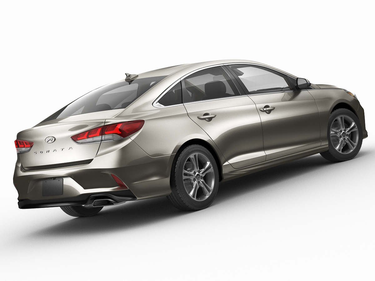 Hyundai sonata 3d model