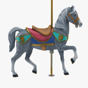 carousel horse v6 model