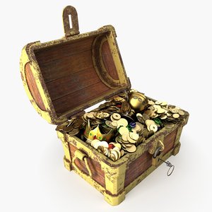 treasure 3D model