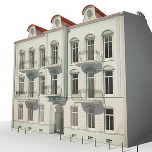tenement house 3D model
