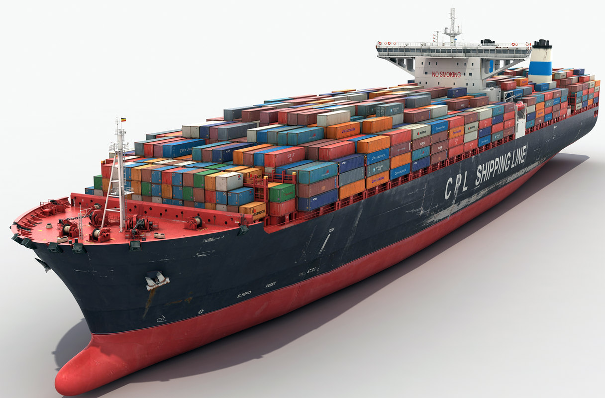 Container ships 3D TurboSquid 1170596