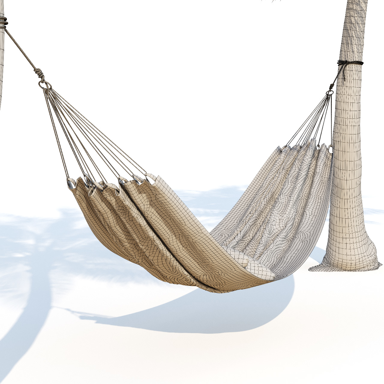 3D hammock palm trees TurboSquid 1170601