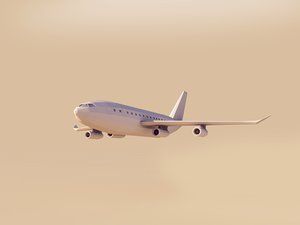 3D model jet airbus