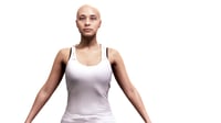 basic rig character humans 3D model