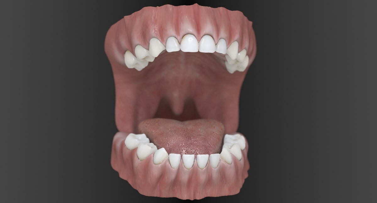 3D baby mouth model - TurboSquid 1170631