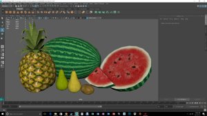 fruit pear 3D model