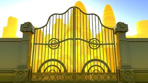 gates heaven 3D model