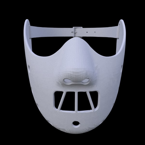 3d studio面具模型