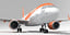 3D airbus a320neo easyjet