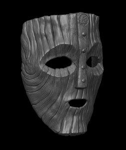 loki mask 3D model