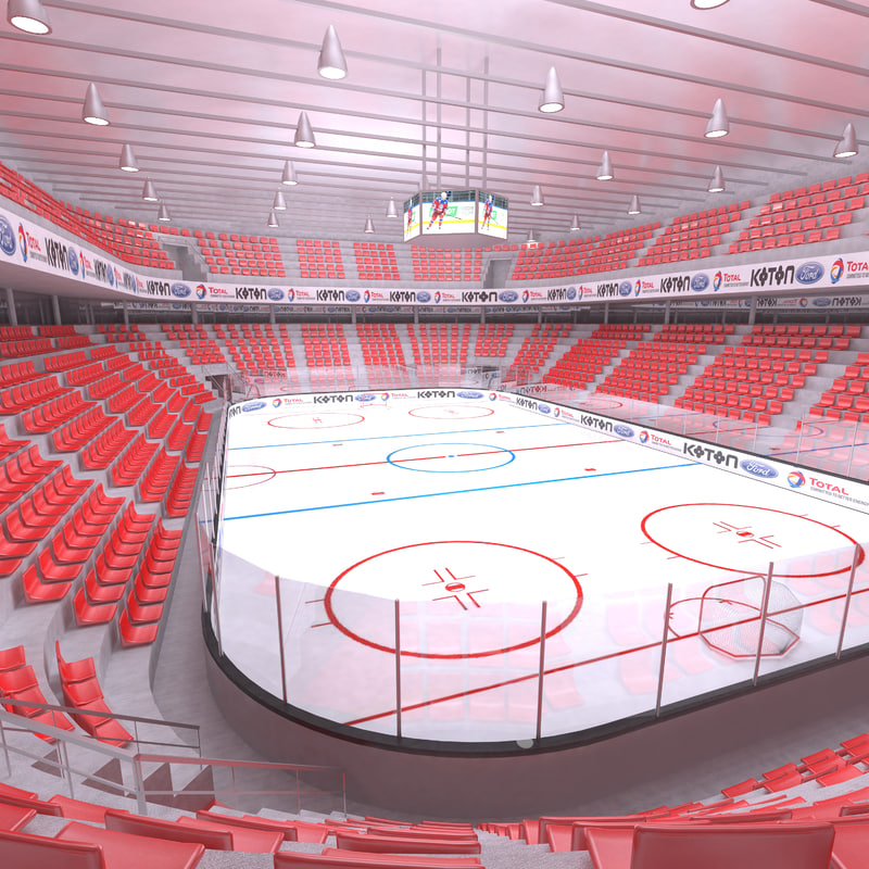 Interior ice hockey 3D - TurboSquid 1171341