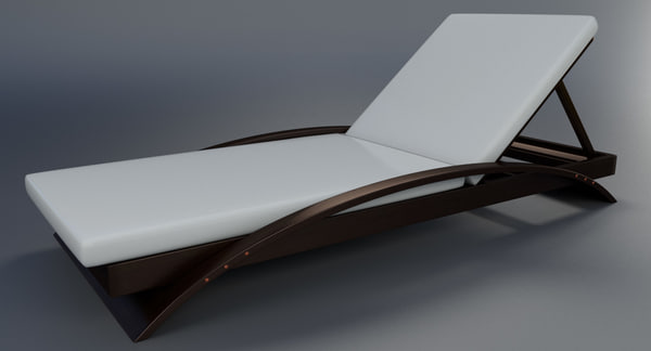 プールサイドラウンジチェア3dモデル Turbosquid
