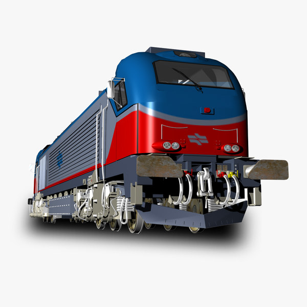 3d Vossloh Euro 4000 Locomotive Turbosquid