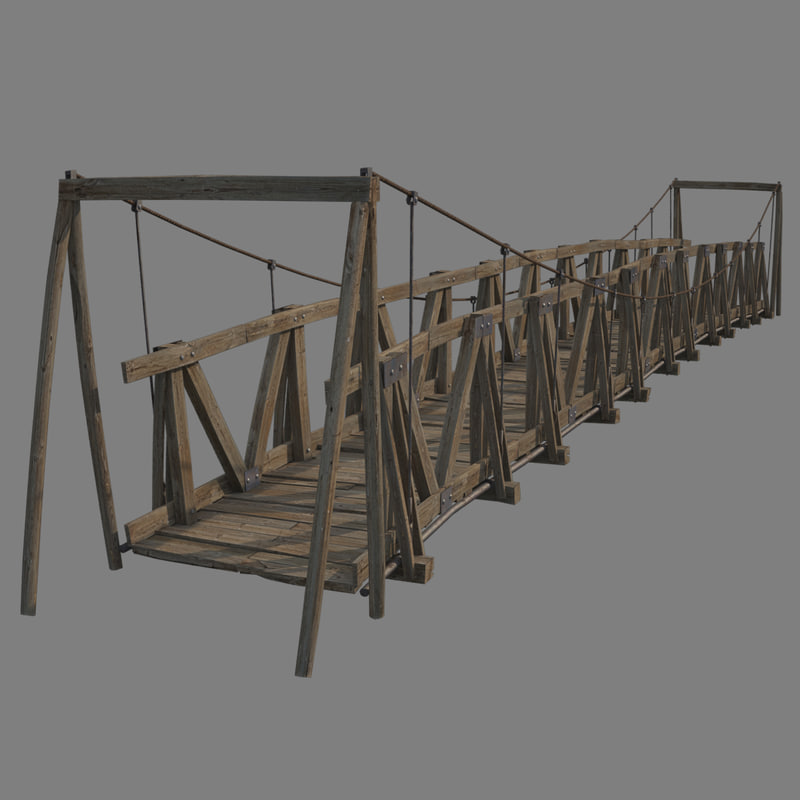 Suspension Bridge Model Best Image