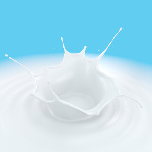 milk splash 3D model