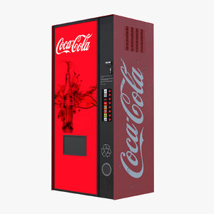 Vending Machine 3d Models For Download Turbosquid - roblox coke machine