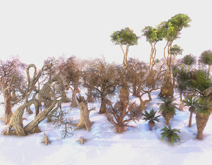 3D model tree pack