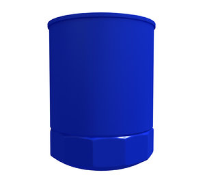 oil filter 3D model