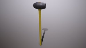 3D sledgehammer hammer