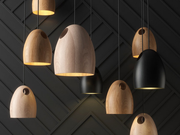 Oak Pendant Light 3d Turbosquid 1172290 - Oak Pendant Light