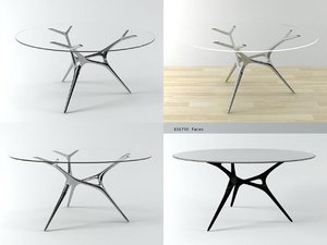 3D e-volved table model