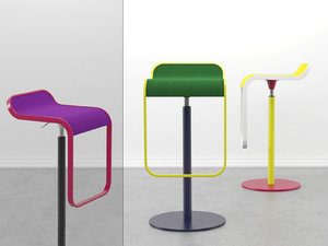 lem stool 3D model