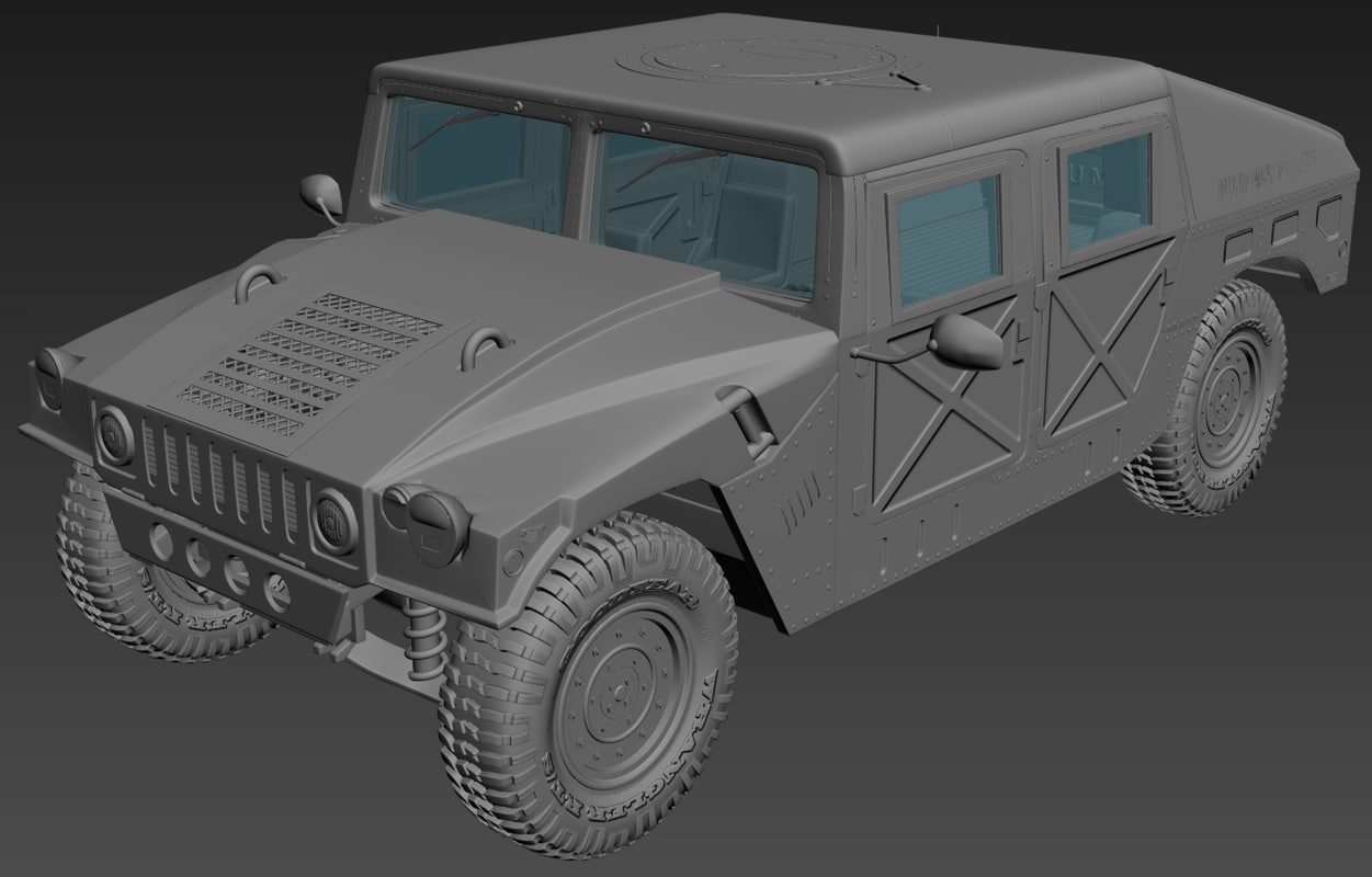 Hummer автомобилей механик 3d