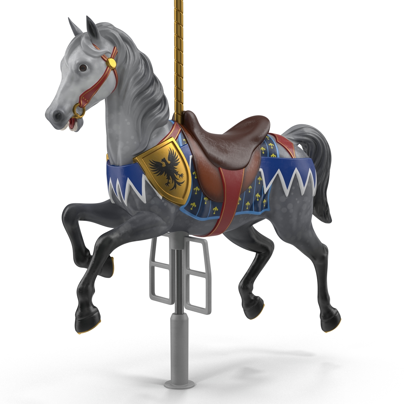 旋转木马马收集123d模型