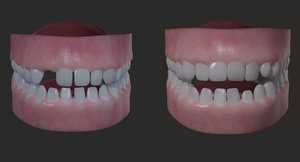 3D realistical children mouth