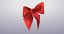 3D realistic gift bow