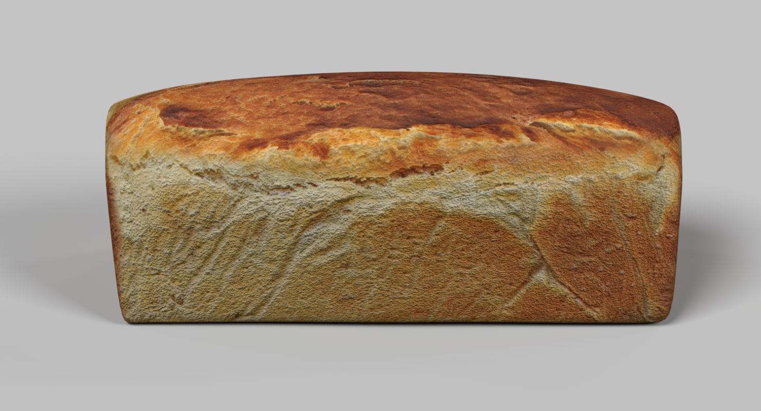 3d simulation bread