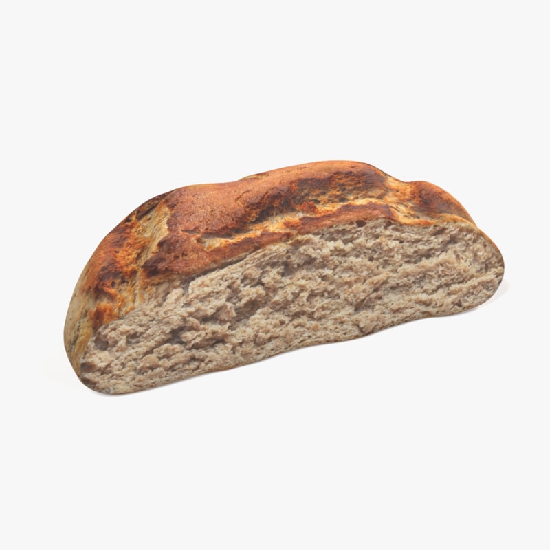 3d simulation bread