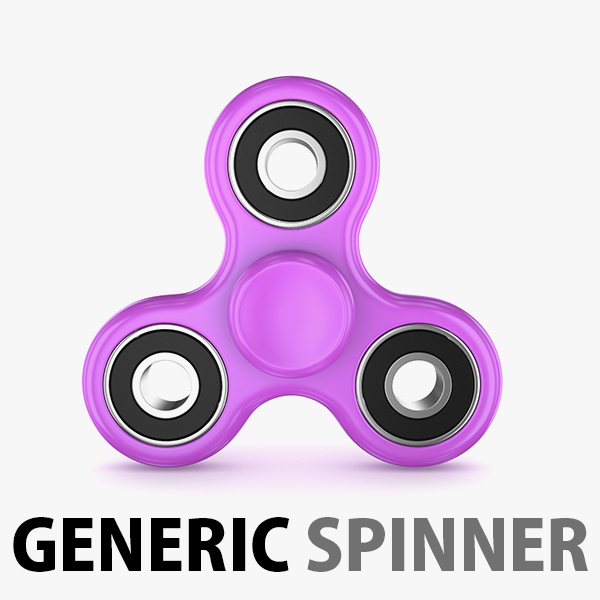 generic spinner 3D model