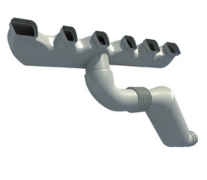 exhaust manifolds 3D