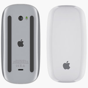 3D apple magic mouse 2 model