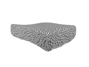 3D model porous foam