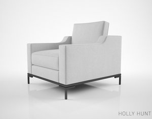 holly hunt guild lounge chair model