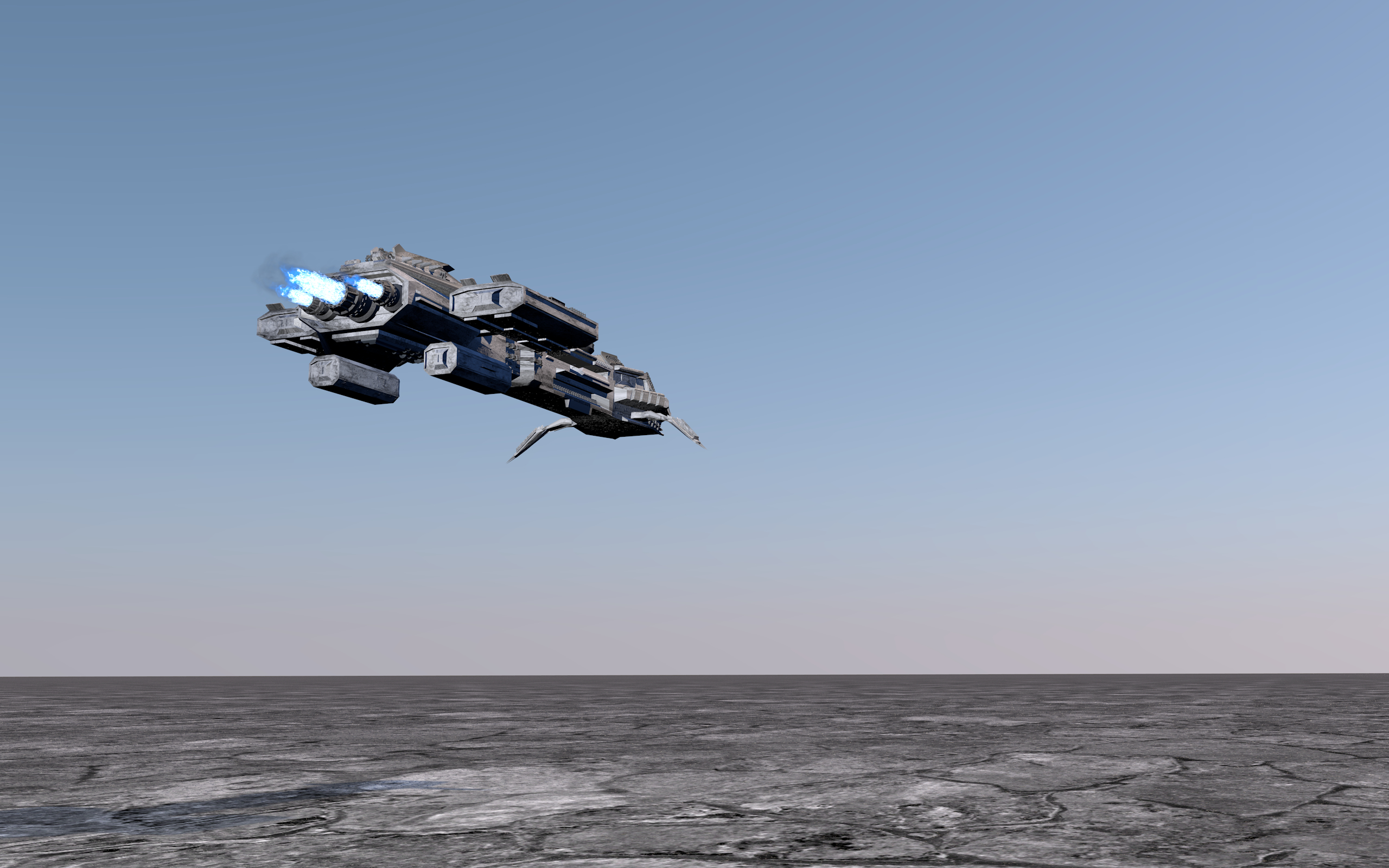 太空战舰3d模型